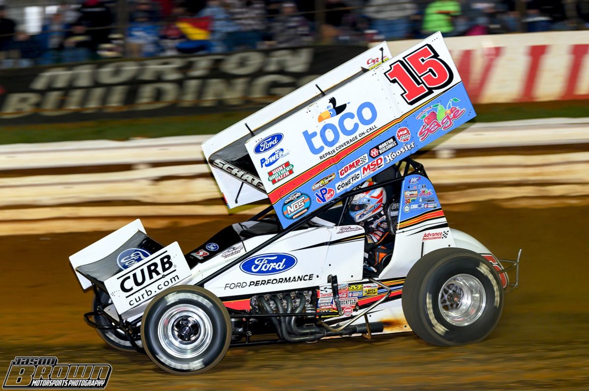 Donny Schatz drives Ford to back-to-back podiums during National Open ...